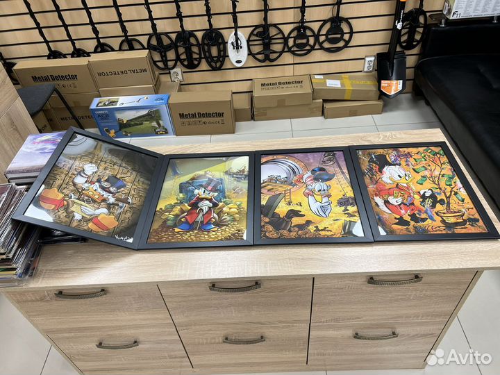 Картина на холсте Скрудж Макдак денежное дерево