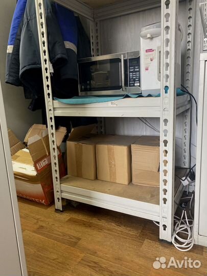 Стеллаж металлический сборный для склада