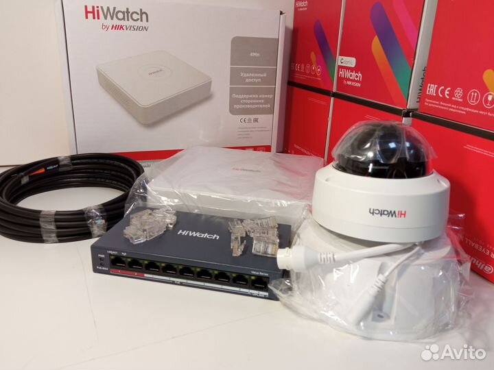 Самостоятельная установка комплект видеонаблюдения