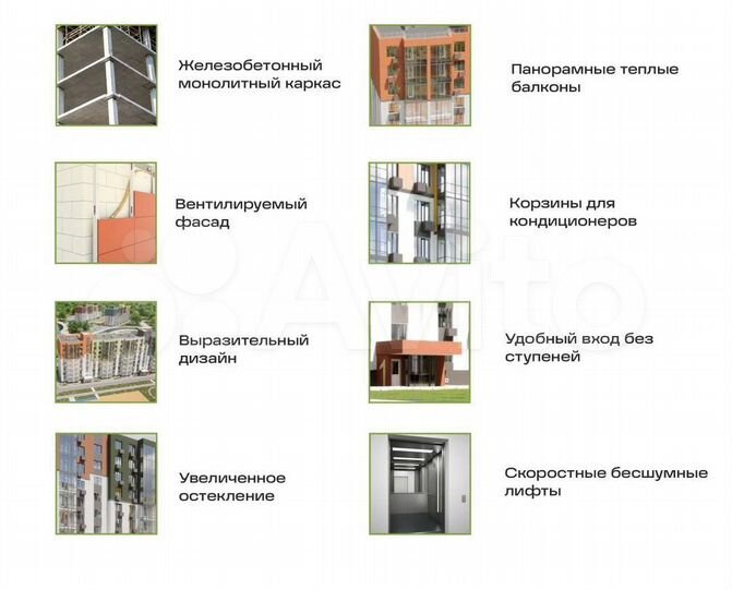 1-к. квартира, 39,9 м², 2/8 эт.