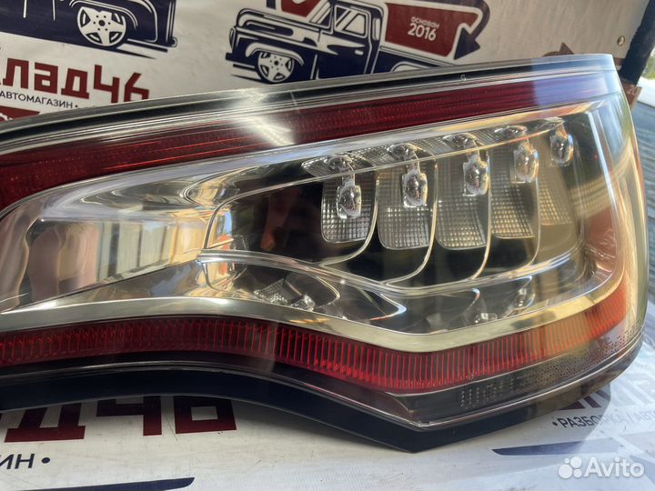 Фонарь задний правый Ауди Ку7 / Audi Q7 рестайлинг