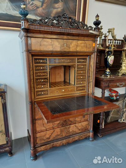 Старинный секретер Бидермейер