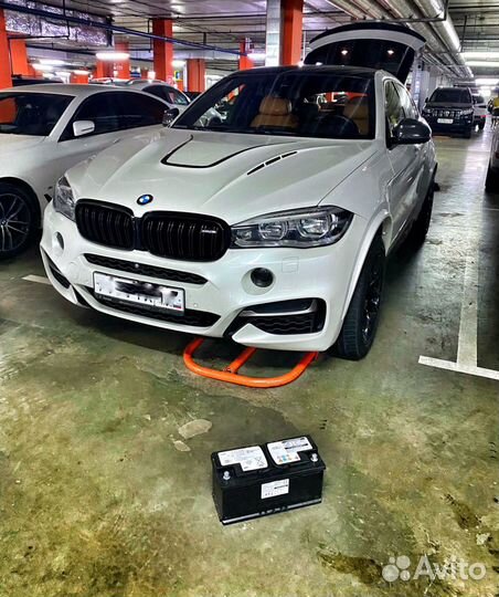 Аккумулятор Bosch 105ah AGM на бмв X6