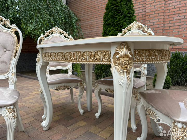 Стол, стулья набор. Доставка по всей России