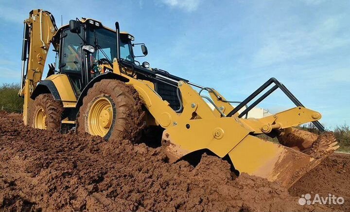 Аренда экскаватор-погрузчик