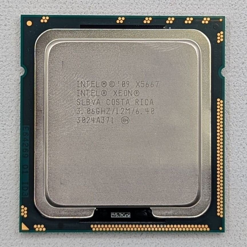 [X5667] Процессор Intel Xeon Slbva, 4 Cores, 3.06 G