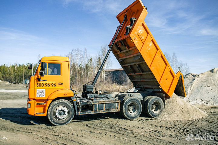 Отсев, щебень, песок, пгс, гравий