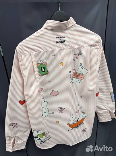 Рубашки в полоску Acne StudiosMoonmin(хит)