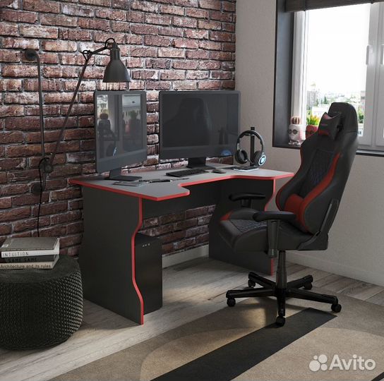 Стол игровой Вардиг К1 Антрацит 120х74х82 см