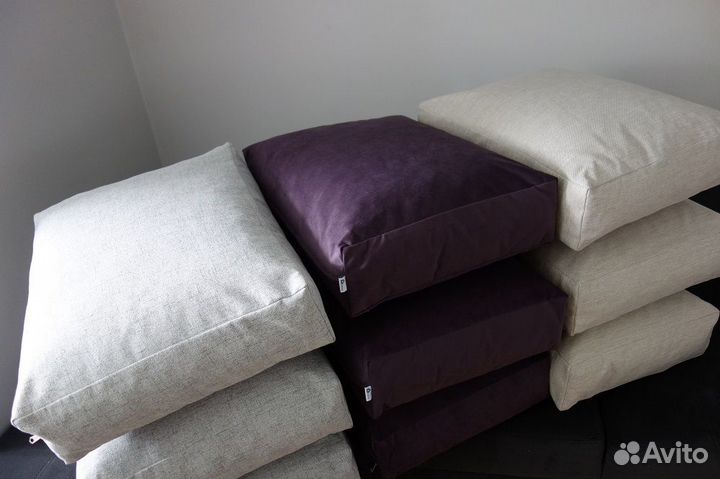 Диванные сидушки подушки