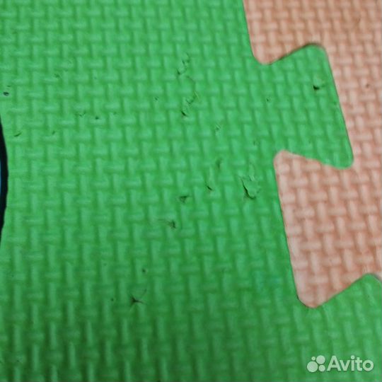 Детский коврик из пазлов