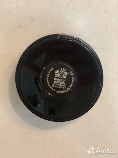 Пудра MAC mineralize medium golden