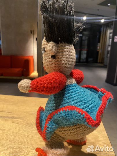 Мягкая игрушка вязанная