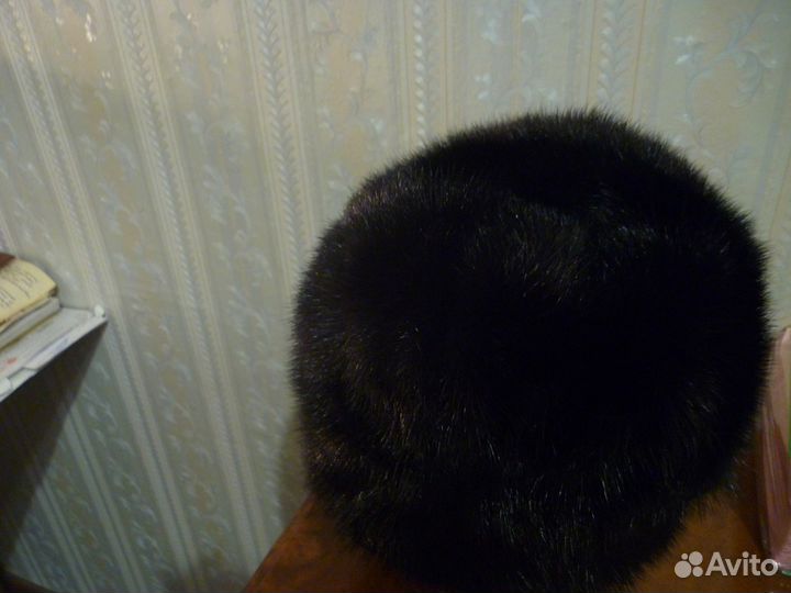 Женская норковая шапка