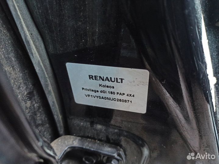 Зеркало боковое правое для Renault Koleos