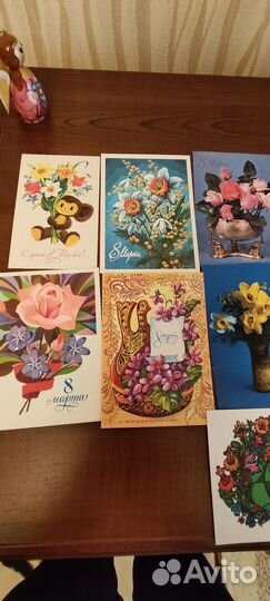 Открытки СССР чистые