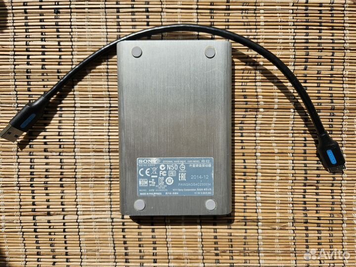Внешний жесткий диск Sony 2 Тб