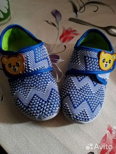 Кеды на липучке