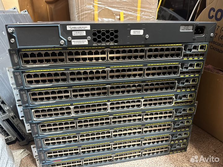 Коммутатор POE Cisco WS-C2960S-F48LPS-L