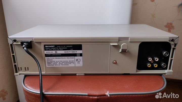 Видеомагнитофон sharp vc aa 354 с пультом