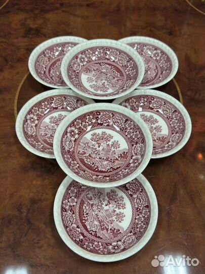 Розетки villeroy boch rusticana красная