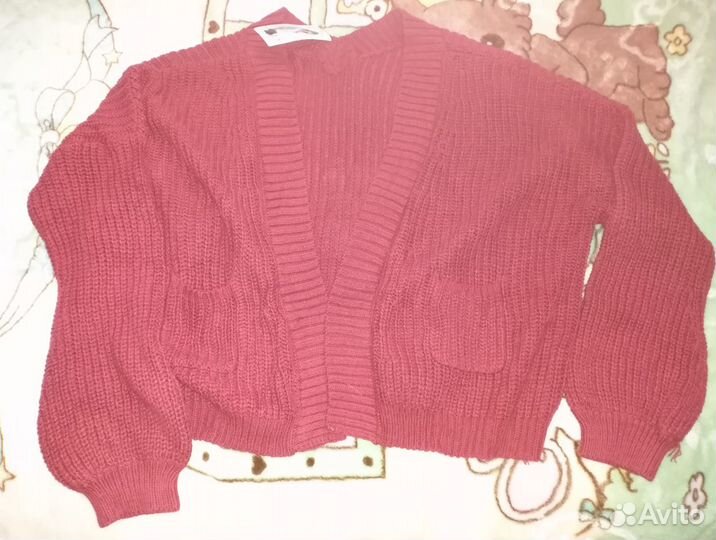 Кардиган короткий