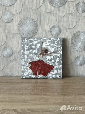 Картина маслом на холсте (Балерина)