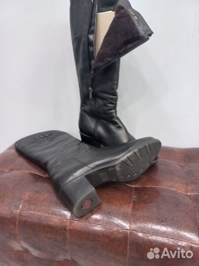 Сапоги женские зимние натуральная кожа 41