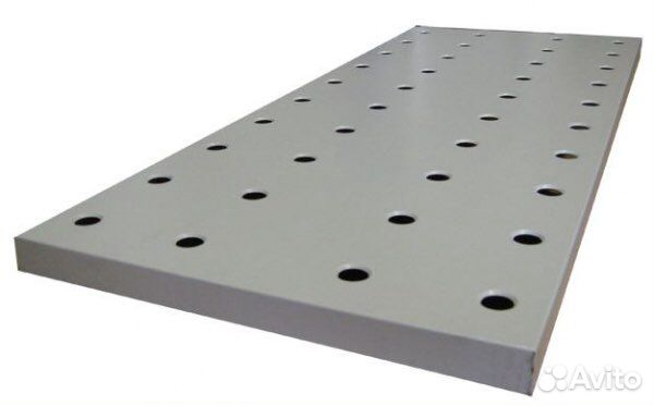 Стеллажи складские бу, полки перфор. и цельные