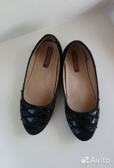 Туфли школьные для девочки черные закрытые 31