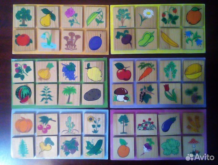 Настольные игры для детей (лото, домино)