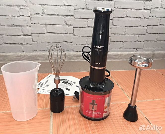 Блендер погружной 1000Вт.Новый