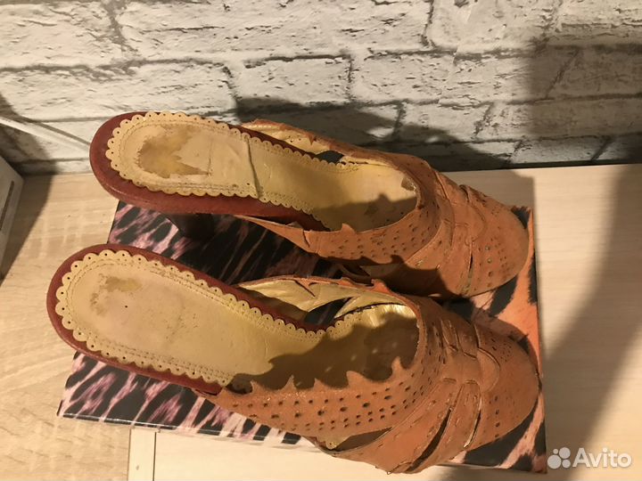 Сабо женские натуральная кожа 37р