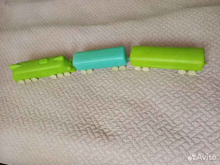 Поезд, локомотив, паровоз. Дутыш. Игрушка, СССР