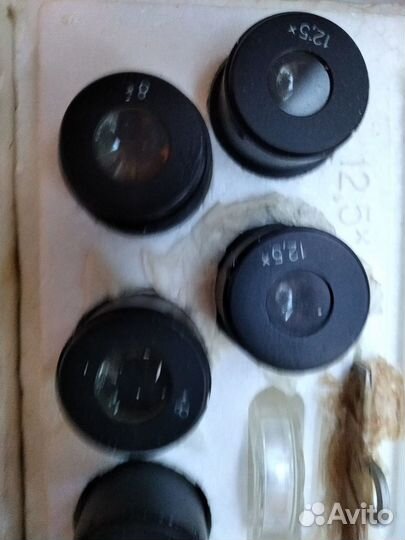 Окуляры для микроскопа мбс, СССР