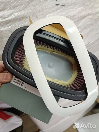 Воздушный фильтр на Honda XR250-XR650L