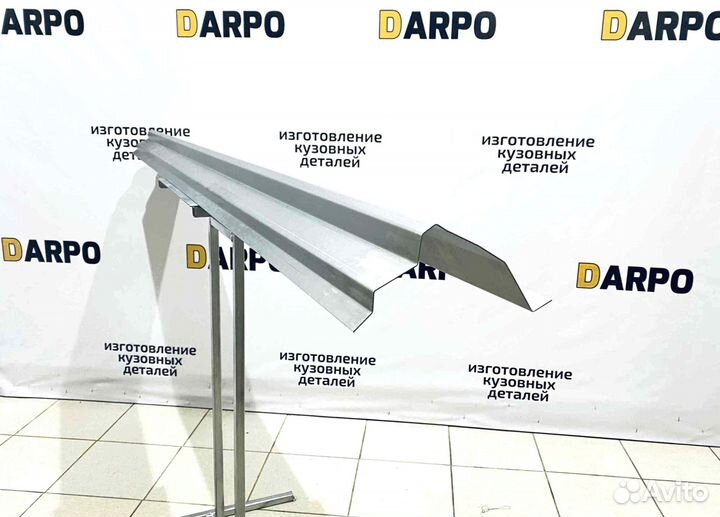 Пороги для Chevrolet Niva 1998-2020 (21236)