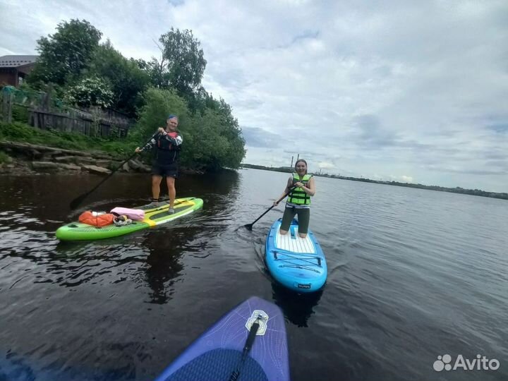 Речные прогулки на Сапбордах