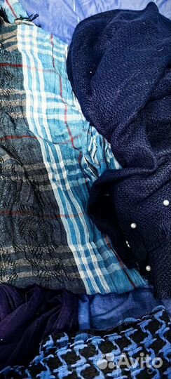 Платки, шарфы, шапки