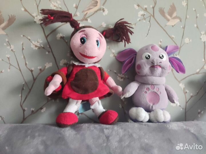 Смешарики и другие мультгерои мягкие игрушки