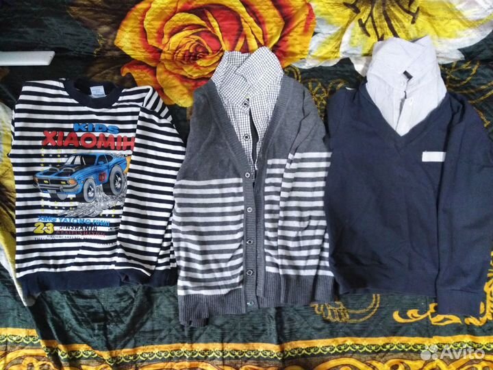 Кофта с рубашкой