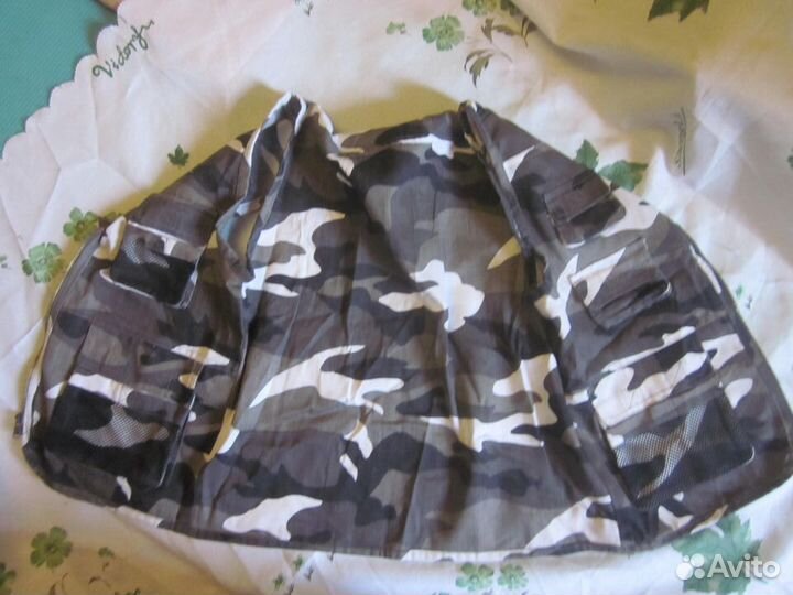 Жилет подростка камуфляж 