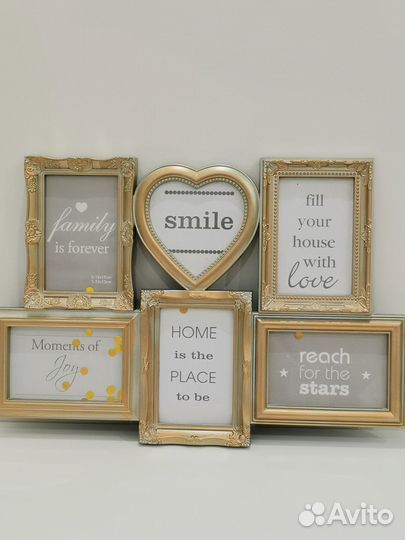 Фоторамка на 5 фотографий