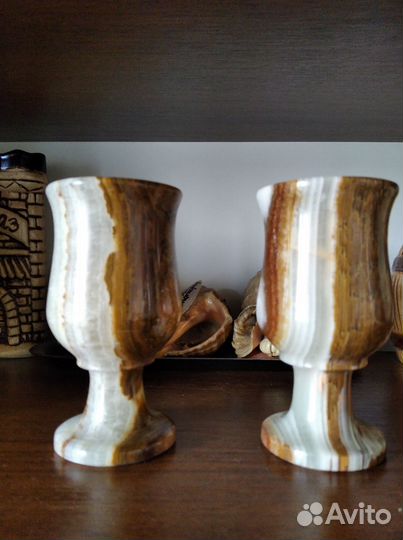 Бокалы из оникса