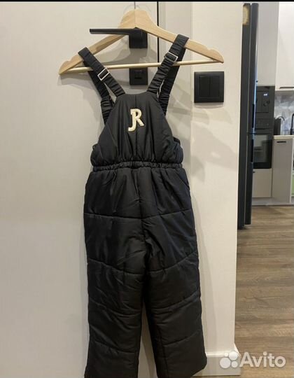 Полукомбинезон зимний 110 черный