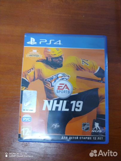 Игра NHL19 для ps4