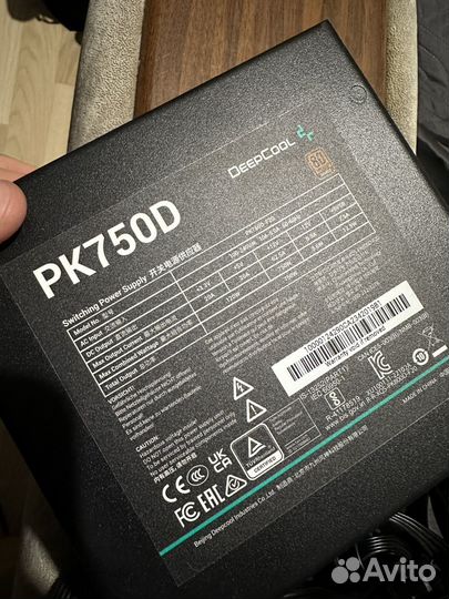 Блок питания deepcool PK750D