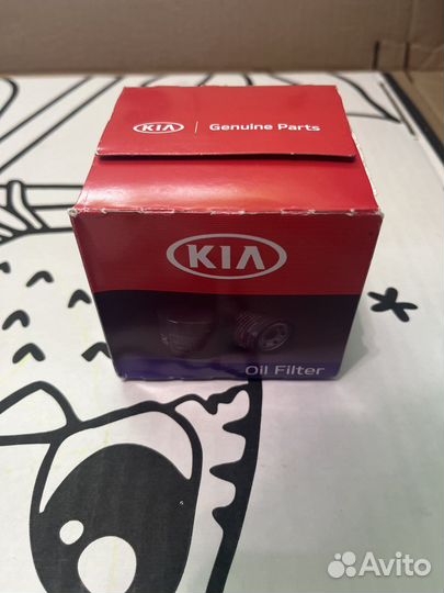 Фильтр масляный на kia rio