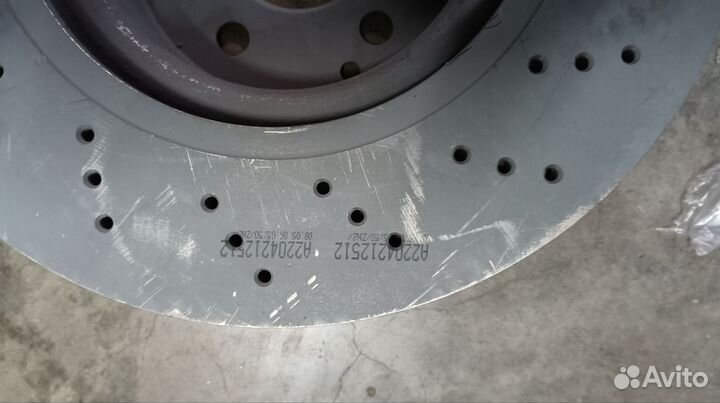 Тормозные диски передние А2204210912