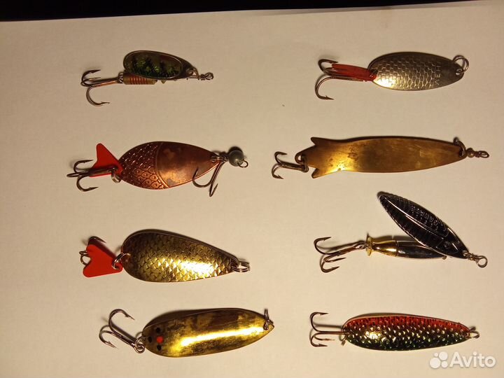 Для рыбалки: воблеры, блесны, силик. приманки и др